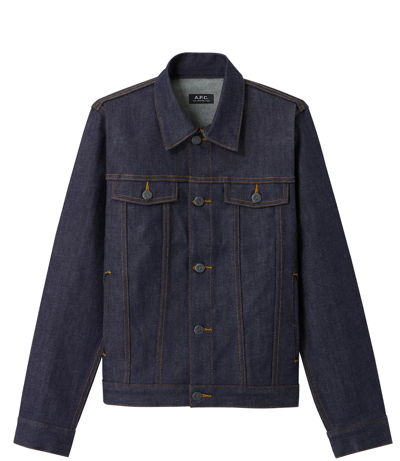 Apc Brandy Jacket In Blue