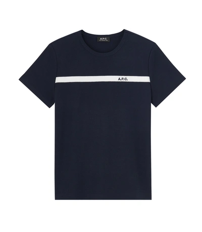 A.p.c. Yukata T-shirt In Blue