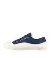 Apc Navy Iggy Basse Sneakers In White