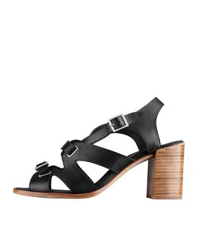 Apc Elea High-heel Sandals In Black