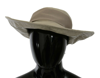 DOLCE & GABBANA Dolce & Gabbana 100% Lamb Leather Wide Brim Panama Women's Hat