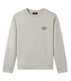 Apc Gray Rider Sweatshirt In Grey