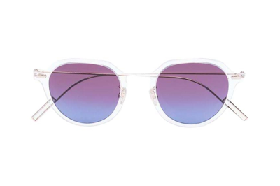 Pre-owned Dior Disappear1 Sunglasses Crystal Violet Blue