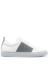 LES HOMMES LOW-TOP LEATHER SNEAKERS