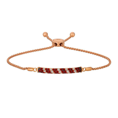 Le Vian Ladies Passion Ruby Collection Bracelet Set In 14k Strawberry Gold In Rose Gold-tone