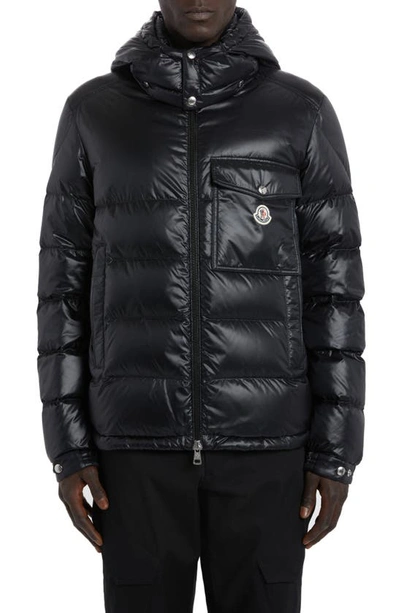 Moncler Montbeliard Puffer Jacket In Black