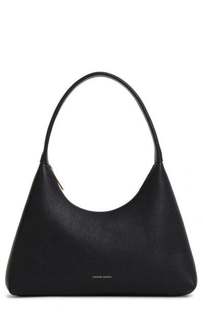 Mansur Gavriel Women's Mini Candy Leather Hobo Bag In Black