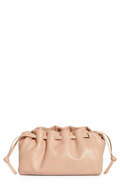 Mansur Gavriel Drawstring-fastening Detail Crossbody Bag In Neutrals