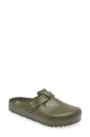 Birkenstock Boston Clog In Khaki