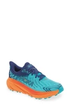 Hoka Challenger Atr 7 Running Shoe In Ceramic / Vibrant Orange