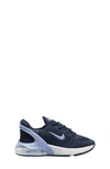 Nike Kids' Air Max 270 Go Sneaker In Obsidian/ Blue Bliss/ White