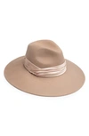 Eugenia Kim Emmanuelle Wool Fedora In Sand
