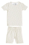 COPPER PEARL KIDS' TWINKLE FITTED TWO-PIECE SHORT PAJAMAS