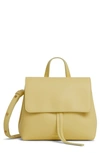 Mansur Gavriel Mini Soft Lady Leather Bag In Banana