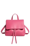 Mansur Gavriel Mini Soft Lady Leather Bag In Dolly