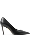 BURBERRY BURBERRY WOMEN LEATHER POINT-TOE PUMPS