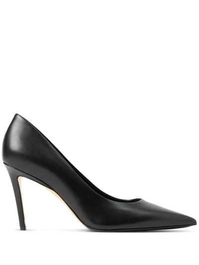 Burberry 110mm Pointed-toe Pumps In Black
