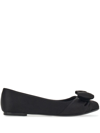 Ferragamo Women's Varina Ballet Flats In Black