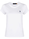 Polo Ralph Lauren Polo Pony Slim Cotton T-shirt In White