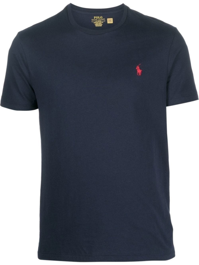 POLO RALPH LAUREN CUSTOM SLIM FIT JERSEY CREWNECK T-SHIRT