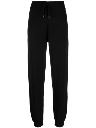 Pinko Drawstring-waistband Track Pants In Black