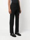 Off-white Graf Coupe' Slim-fit Embroidered Wool-blend Suit Trousers In Fluo Orange