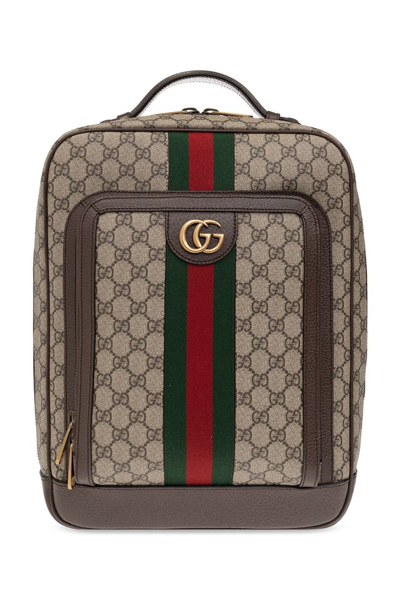 Gucci Ophidia Gg Medium Backpack In Multi