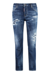 DSQUARED2 DSQUARED2 MID RISE DISTRESSED SKINNY JEANS
