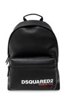 DSQUARED2 DSQUARED2 LOGO PRINTED ZIPPED BACKPACK
