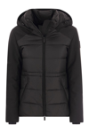 WOOLRICH WOOLRICH QUILTED DOWN JACKET WITH HOOD