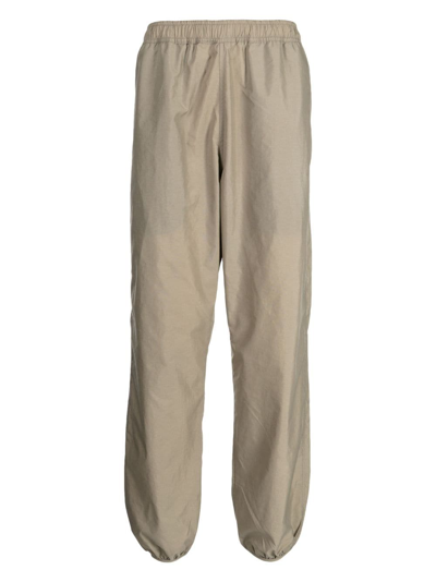 Danton Elasticated-waistband Track Pants In Brown