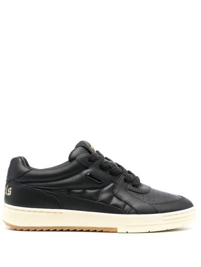 Palm Angels Palm University Monotone Sneakers In Black