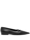 VICTORIA BECKHAM POINTED-TOE BALLERINA SHOES