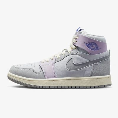 Pre-owned Nike Women's Air Jordan 1 Zoom Air Comfort 2 Shoes 'barely Grape' (dv1305-005) In Purple