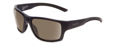 Pre-owned Smith Outback Elite Sunglasses In Deep Ink Navy Blue/cp+polarize Gray Green 59mm In Multicolor