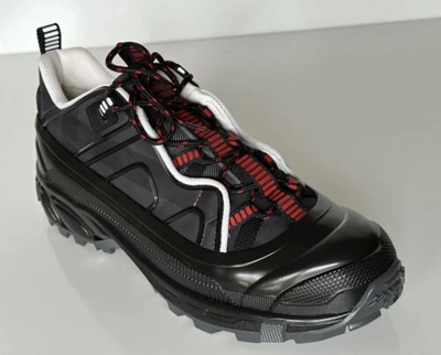 Pre-owned Burberry $890  Arthur Men's Dark Grey Ip Check Sneakers 10 Us (43) 8055576 It