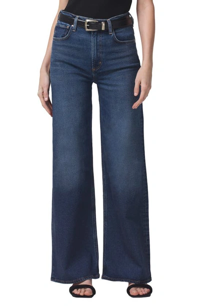 Citizens Of Humanity Paloma High-rise Wide-leg Jeans In Multi