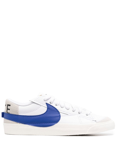 Nike Blazer Low '77 Jumbo Sneakers In White