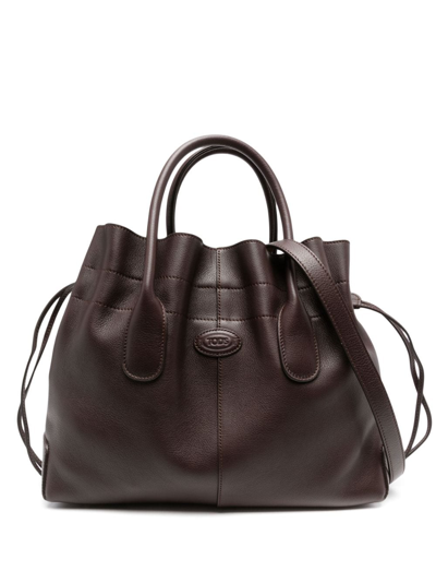 Tod's Leather Small Handbag In Brown