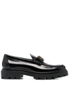 TOD'S T TIMELESS LEATHER LOAFERS