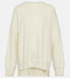 JIL SANDER ALPACA AND WOOL-BLEND SWEATER