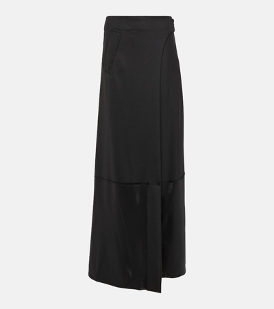 Victoria Beckham Infinity Maxi Skirt In Black