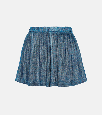 Missoni Jacquard Shorts In Blue