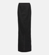 Alaïa Knit Maxi Skirt In Black