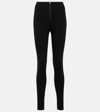 Alaïa Zip-front Leggings In Black