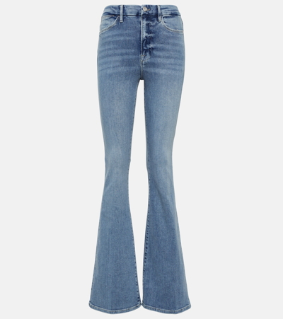 Frame Le High Flared High-rise Flared Jeans In Nocolor
