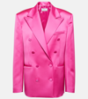 Giuseppe Di Morabito Satin Blazer In Pink
