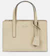 Prada Tote Re-edition 1995 Medium Aus Leder In Beige