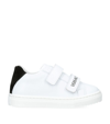 YOUNG VERSACE VERSACE KIDS LEATHER LOW-TOP SNEAKERS