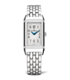 Jaeger-lecoultre Reverso One Duetto Stainless Steel & 0.63 Tcw Diamond Bracelet Watch In Gray